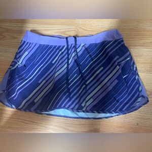 Nike Dri-fit  Athletic Activewear Tennis Skirt Skort Size L fits M